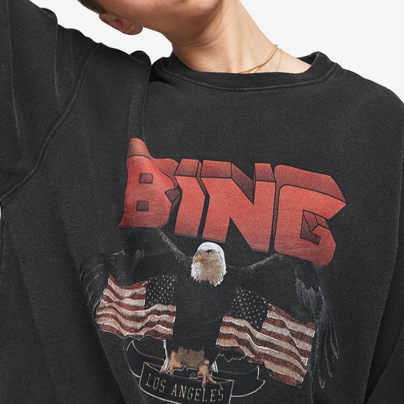 Anine Bing VINTAGE BING SWEATSHIRT - Picture 10 of 11